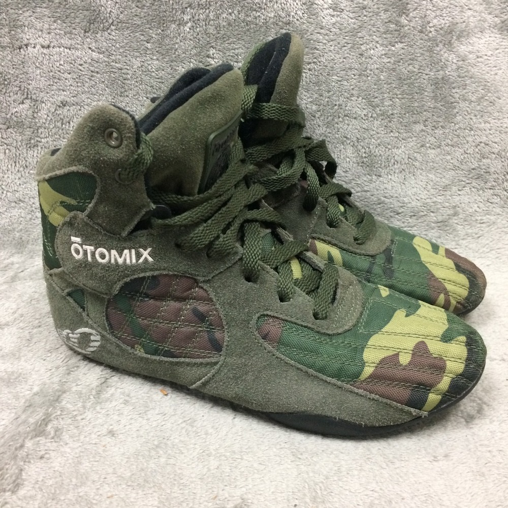 Otomix Stingray 3000 Camo Bodybuilding Shoes Gym Training MMA Womens 7 F3000